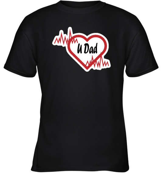 I Heart Hot Dads Unisex Gifts Youth T-Shirt